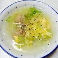 naoなおnao's cooksnap of when they made 白菜と肉団子のスープ.