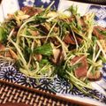 よょぅこ's cooksnap of when they made 豚タンと水菜の塩レモン炒め。.