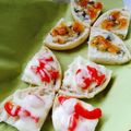 LimeLunch's cooksnap of when they made イングリッシュマフィンでお花❀.