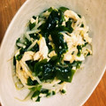 めいめいかあさん's cooksnap of when they made ワカメともやしとササミのナムル.