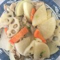 michiyomm's cooksnap of when they made 早い☆安い☆うまい☆豚バラ大根炒め.
