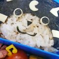 ✪maki✪'s cooksnap of when they made キャラ弁✴︎ブシニャン 海苔弁.