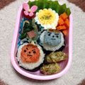 minch＊＊'s cooksnap of when they made 節分キャラ弁☆ちび赤鬼くん＆青鬼くん♪.