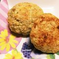 xx新米ママxx's cooksnap of when they made レンジでチン！パン粉とバナナのベーグル風.