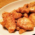 ☆Capri☆'s cooksnap of when they made 簡単☆鶏胸肉の甘酢照り焼き.