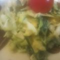カナリア's cooksnap of when they made 水菜とキャベツと卵のサラダ.