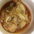 masakana37's cooksnap of when they made 白菜 半玉使用＊ツナ ケチャップ煮.