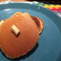 ゆずゆうち's cooksnap of when they made ふわくしゅスフレパンケーキ.