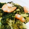 melon75's cooksnap of when they made エビとブロッコリーのスイートチリマヨ炒め.