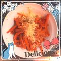 mappy☆'s cooksnap of when they made にんじんだけのきんぴら♩.