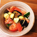 たまもり125's cooksnap of when they made 簡単！おいしい♪キュウリとトマトのお漬物.