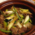 風波蜻蛉's cooksnap of when they made 牛肉とネギ すき焼き風.