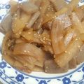 よへぼん's cooksnap of when they made 甘辛で食感が楽しい大根とコンニャクの金平.