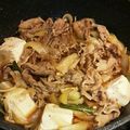 海老ふりゃ〜's cooksnap of when they made すき焼き風肉豆腐☆簡単！絶品！.