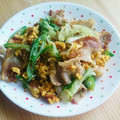 sweet_rose's cooksnap of when they made 簡単！一瞬！ネギぶた卵の塩炒め！.