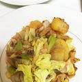 ジュンぺさん's cooksnap of when they made やみつき♪キャベツとじゃがいもの塩辛炒め.