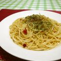 赤い電話's cooksnap of when they made 基本のパスタ〜ペペロンチーノ〜.