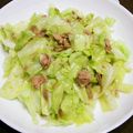 かなりんココりん's cooksnap of when they made すぐ出来る！めんつゆでキャベツとツナ炒め.