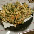 みなこ24's cooksnap of when they made さつま芋と春菊のかき揚げ.