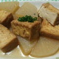 PPCAKE☆'s cooksnap of when they made 簡単！　常備菜　厚揚げ　大根の　和風煮！.