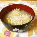 sumirenore's cooksnap of when they made 体ポカポカ☆白菜とえのきの味噌汁.