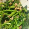 クックRH3F1U☆'s cooksnap of when they made 蕪の葉とツナの塩昆布レモン和え.