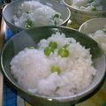 にょろにょり★'s cooksnap of when they made ほっくり♪グリーンピースご飯（豆ご飯）.