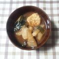 アタックひめちゃん's cooksnap of when they made かぶらと揚げさんの味噌汁.