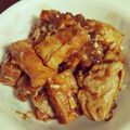mahmican's cooksnap of when they made 厚揚げと豚バラの味噌麻婆風♪丼にも.