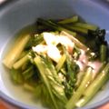 ラブすみれ's cooksnap of when they made サッと一品♪　小松菜と舞茸の煮浸し.