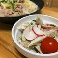 ぺしこ's cooksnap of when they made 【ラディッシュとごぼうのサラダ】.