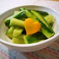 runa10's cooksnap of when they made 簡単♪調味料2つ！ビニル袋できゅうり漬.