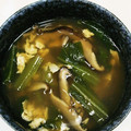 saとko's cooksnap of when they made かきたま＆えのき汁.