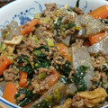 yuuritsu's cooksnap of when they made 小松菜と油揚げのたいたん.