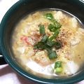 momoco527's cooksnap of when they made 豆腐とカニ缶の中華風★卵スープ♪.