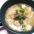 momoco527's cooksnap of when they made 豆腐とカニ缶の中華風★卵スープ♪.