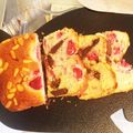afro1004's cooksnap of when they made ラズベリーとチョコの絶品！パウンドケーキ.