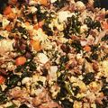チップ１１２２'s cooksnap of when they made 我が家の☆豚肉入り炒り豆腐☆.