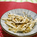 赤い電話's cooksnap of when they made もやしの塩昆布炒め.