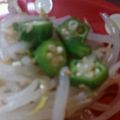 サヨゲ's cooksnap of when they made もやし＠オクラのナムル.