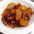 ducktail's cooksnap of when they made いかと大根のわた煮.