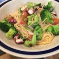 まっきー♪３７'s cooksnap of when they made タコとブロッコリーのアンチョビパスタ.