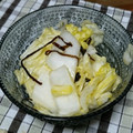 茎ちゃん's cooksnap of when they made 白菜と塩こんぶ　簡単浅漬け.