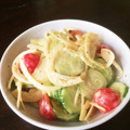 たなかno's cooksnap of when they made 簡単♪トマトときゅうりのさっぱりサラダ.