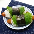 ちー（・＿・）'s cooksnap of when they made こども喜ぶ♬フランクフルト☆おにぎり.