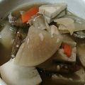 かぴーな's cooksnap of when they made せんべい汁.