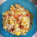 クックPIRJZ6☆'s cooksnap of when they made 幼児食 カラフルチャーハン.