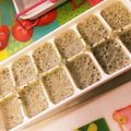 えんぞぅくん's cooksnap of when they made 離乳食おやつ小松菜とバナナのシャーベット.