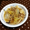 ぽじこ♩'s cooksnap of when they made 簡単！白菜ともやし 鶏むね肉のめんつゆ煮.