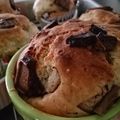 クックRGNY2F☆'s cooksnap of when they made バナナマフィン シアトル風 チョコバナナ.